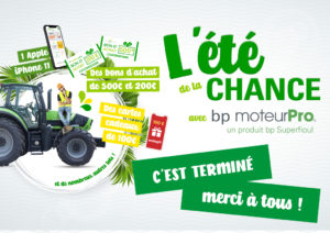 Retour sur le Jeu l’été de la chance avec bp MoteurPro